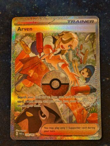 Pokemon Arven Special Illustration Rare Full Art Paldean