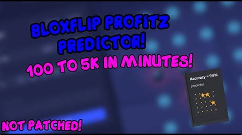 Op Free Premium Bloxflip Predictor Depth Predictor Showcase