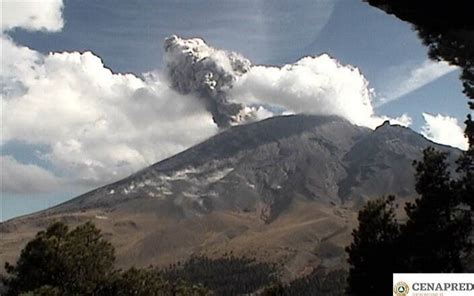 Popocatépetl registra 71 exhalaciones y una explosión El Sol de