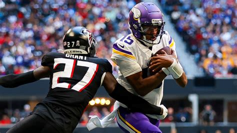 Joshua Dobbs Best Plays From His Vikings Debut Against Atlanta