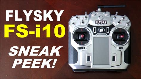 FLYSKY FS I10 SNEAK PEEK By RCINFORMER YouTube