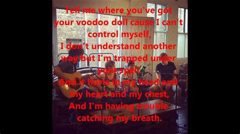 5 Seconds Of Summer Voodoo Doll Lyrics Live YouTube