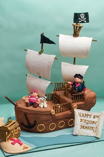 Pirate Ship Cake For More Amazing Cakes Visit Studioc Bethann