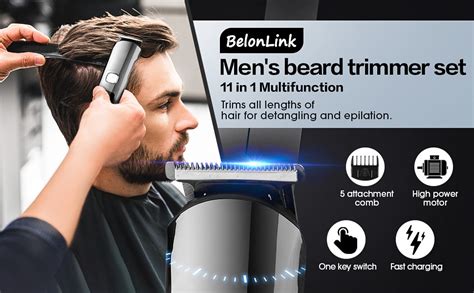 Tondeuse Cheveux Hommes Belonlink En Tondeuse Barbe Electriques