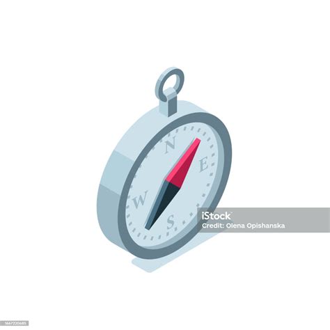 Isometric Compass Stock Illustration Download Image Now Adventure