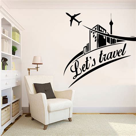 Let S Travel Wall Decor Travel Agency Decoration Travel Etsy In