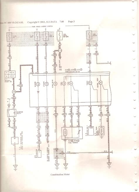 Does Anyone Have A Wiring Diagram For The Instrument Cluster Clublexus Lexus Forum Discussion