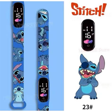 Relógio Lilo Stitch infantil relógio infantil desenhos Shopee Brasil