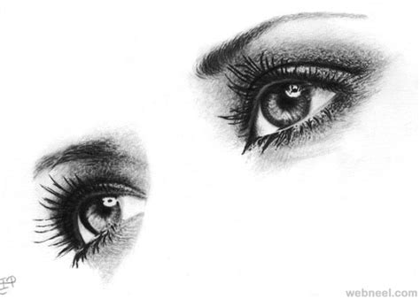 60 Beautiful and Realistic Pencil Drawings of Eyes | Eye pencil drawing, Realistic eye drawing ...