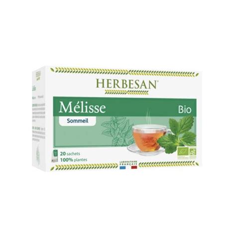 Herbesan Infusion M Lisse Bio Sachets Parapharmacie Pharmarket