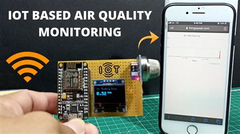 IoT Based Air Quality Monitoring With ESP8266 Air Quality Sensor