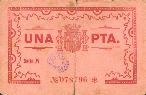 1 Peseta La Unión Espagne Monnaie de nécessité Numista