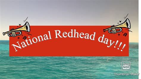 National Redhead Day Youtube