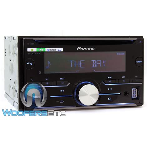 Pioneer Fh X Bt In Dash Din Cd Stereo Receiver With Bluetooth