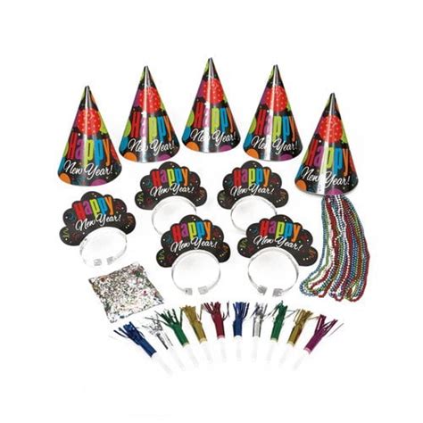 New Years Eve Party Accessories Kit for 10 Guests, 31pcs - Walmart.com - Walmart.com