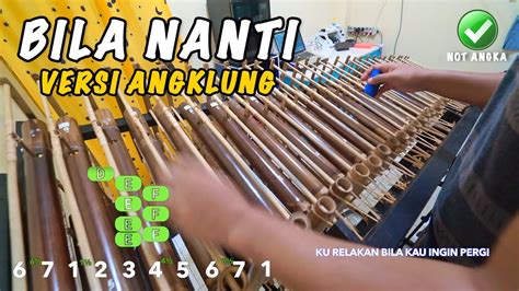 Tutorial Angklung Mudah Bila Nanti Nabila Maharani Not Angka Cara