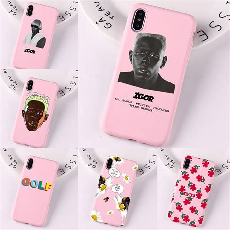 For Iphone Golf Tyler The Creator Igor Album Pink Color Soft Cover For