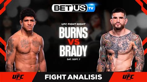 Gilbert Burns Vs Sean Brady Ufc Expert Predictions Ufc Fight Night