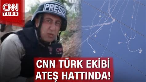 Cnn Türk Ekibi Yayına Hazırlanırken Roket Saldırısı Oldu Youtube