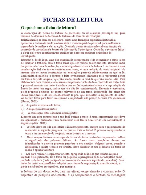 PDF 4 Fichas De Leitura DOKUMEN TIPS