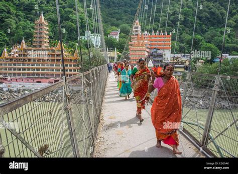 India Uttarakhand State Rishikesh The World Capital Of Yoga On The