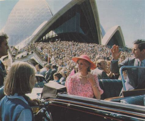 March 28 1983 Prince Charles Princess Diana Being Welcomed In