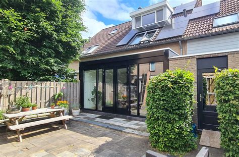 Uitbouw Woning Achterkant Laten Plaatsen Habrobouw