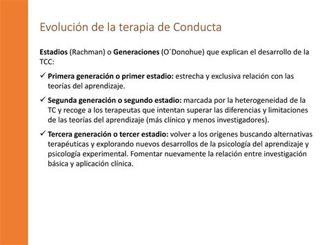 Tcc Terapia Cognitivo Conductual T Cnicas Ppt Descarga Gratuita