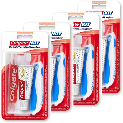 Colgate Oral Care Kit De Voyage Brosse Dents Dentifrice Ml Lot