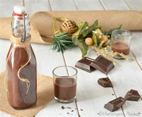 LIQUORE AL CIOCCOLATO Denso E Cremoso Ideale Da Regalare A Natale