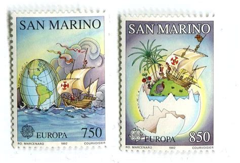 Briefmarken Schiffe Kolumbus San Marino Kaufen Auf Ricardo