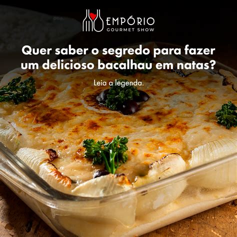 Bacalhau em natas é uma forma popular de preparar o bacalhau salgado em