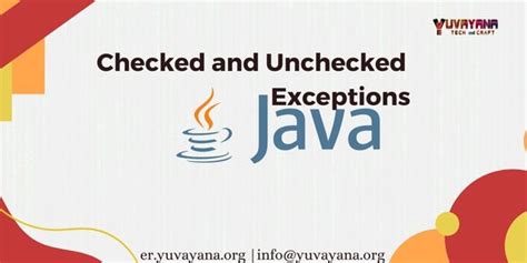 Checked And Unchecked Exceptions In Java