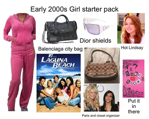 Early 2000s Girl Starter Pack R Starterpacks