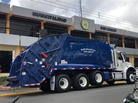 Nuevos Camiones Recolectores De Basura Recorren El Cant N Camion