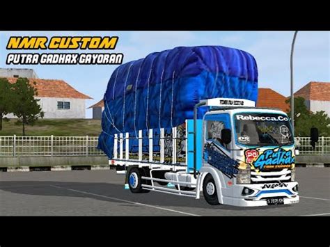 Review Share Mod Bussid Truck Isuzu Nmr Custom Putra Gadhax Full