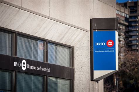 Bank Of Montreal Logo Known As Bmo In Front Of Their Historical