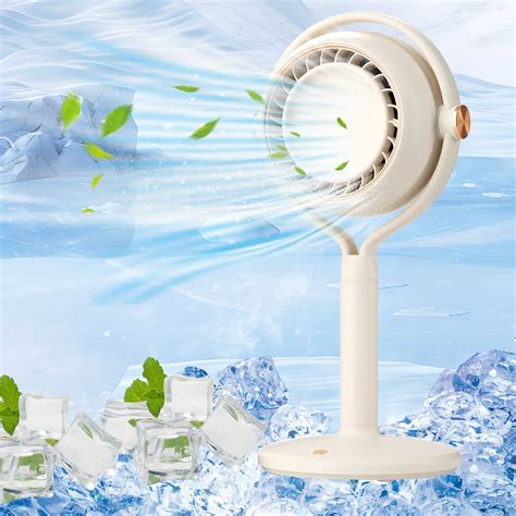 JLFNYA Portable Fan Vaneless Circulating Fan Desktop Ground Mounted USB