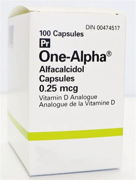 One Alpha Alfacalcidol Pharmaserve