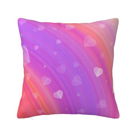 ZICANCN Rainbow Romantic Love Decorative Throw Pillow Covers Bed Couch