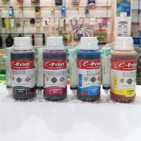 Jual Tinta E Print 200ml Canon Refill Bulk Ink 200 Ml E Print Printer