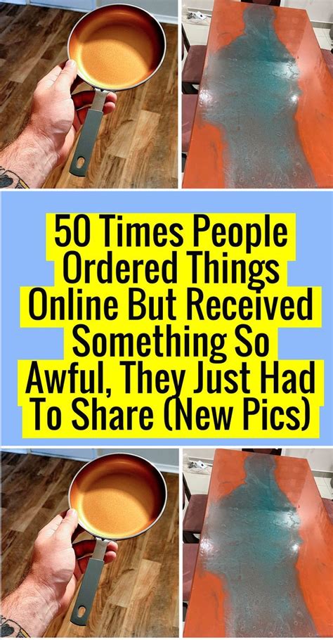 Times People Ordered Things Online But Received Something So Awful