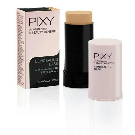 Jual Pixy Uv Whitening Concealing Base Pixy Stick Foundation