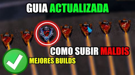 GUIA ACTUALIZADA 2023 COMO SUBIR MALDIS MEJORES BUILDS ALBION