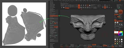 Zbrush Can Produce Very Useful Cavity Maps But We Can Also Tweak Some