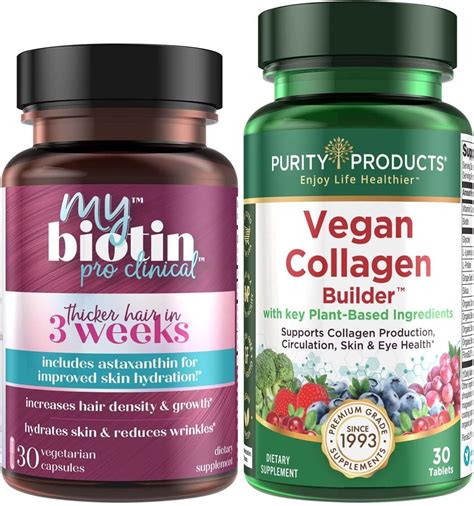 Amazon Purity Products Bundle Mybiotin Proclinical Vegan