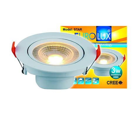 STAR – ROUND LED SMD DIRECTIONAL SPOT LIGHT – Eurolux.com