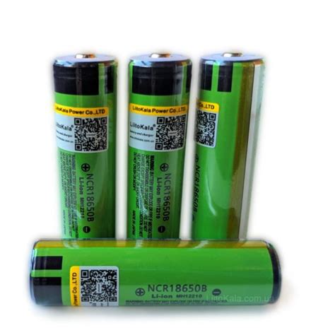 Акумулятор Liitokala 3400 Mah Ncr18650b плата захисту