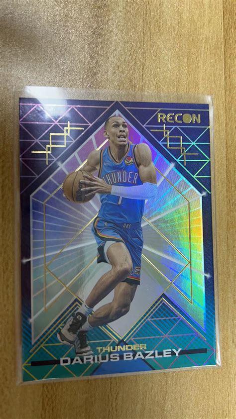 Panini Recon Darius Bazley Recon