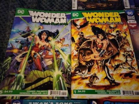 Wonder Woman Comic Lot 29 Comics Ww84 Fans Adam Hughes Variant Dc